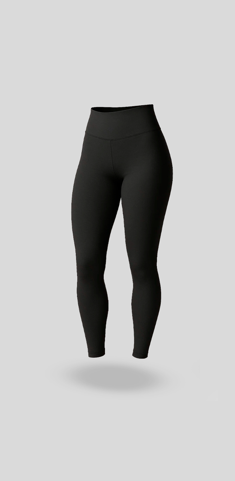 Conjunto de legging e top.